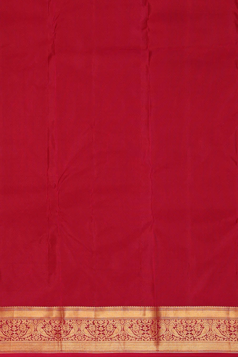 Image of Honey-Mustard South Silk Saree