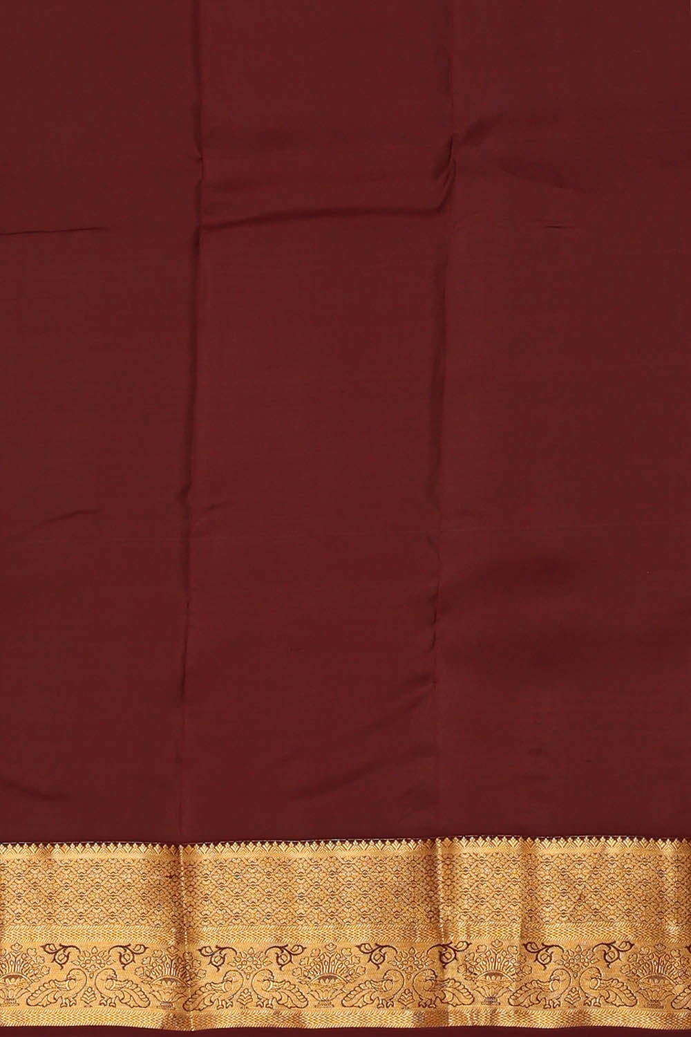Image of Olive-green South Silk Saree