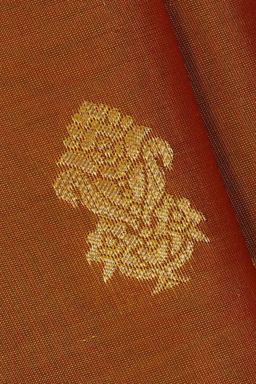 Image of Mustard South Silk Saree