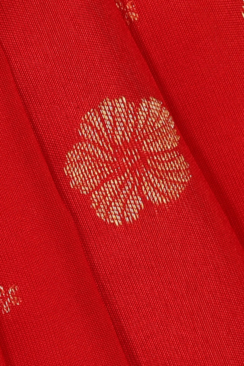 Image of Red South Silk Saree