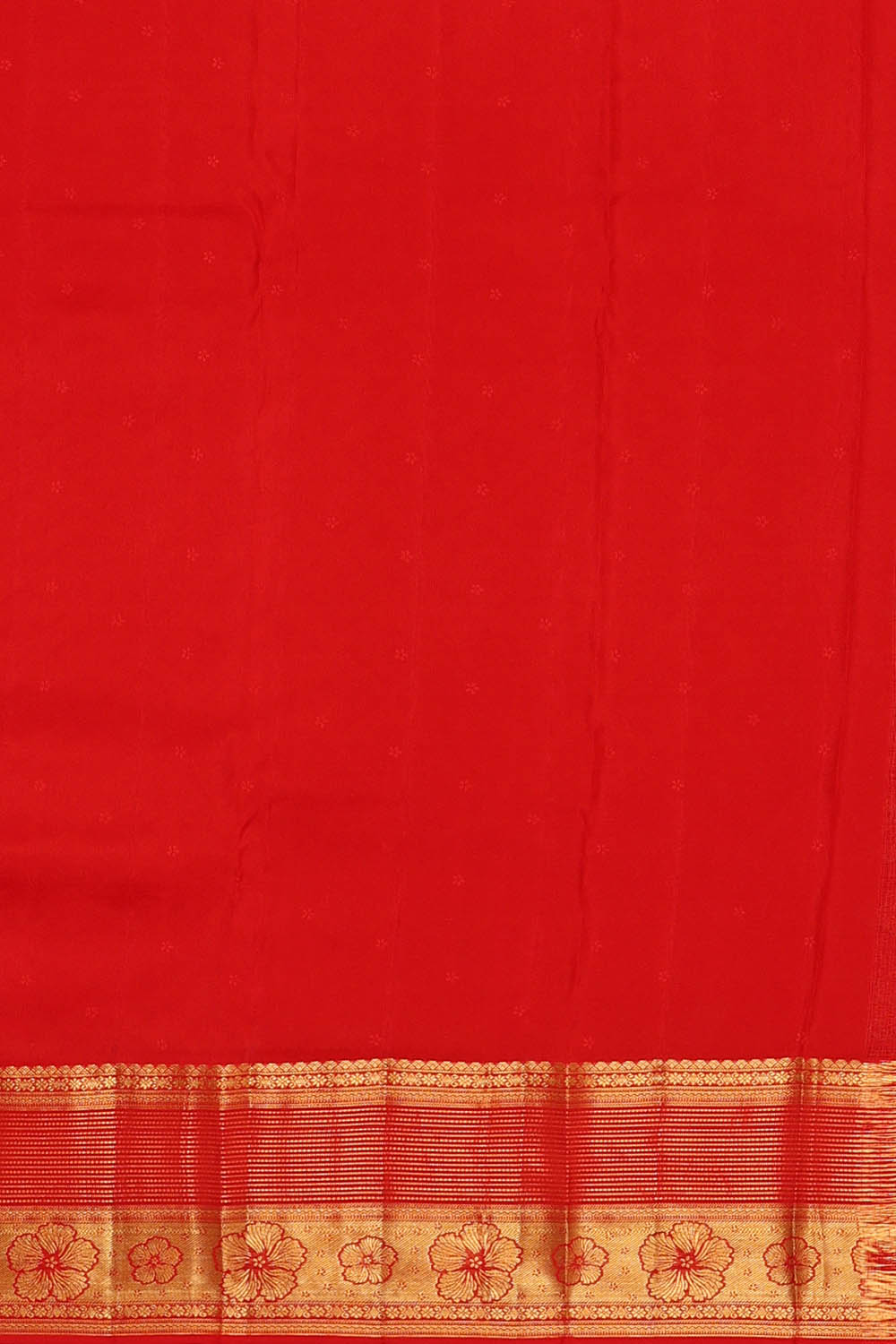 Image of Red South Silk Saree