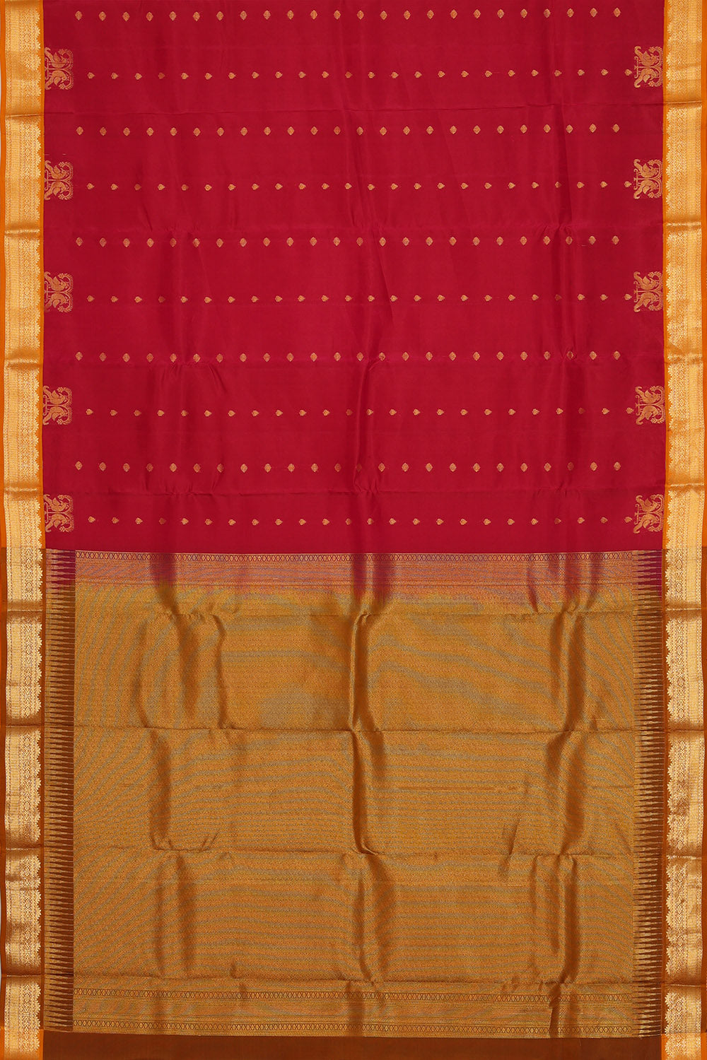 Image of Pink South Silk Saree