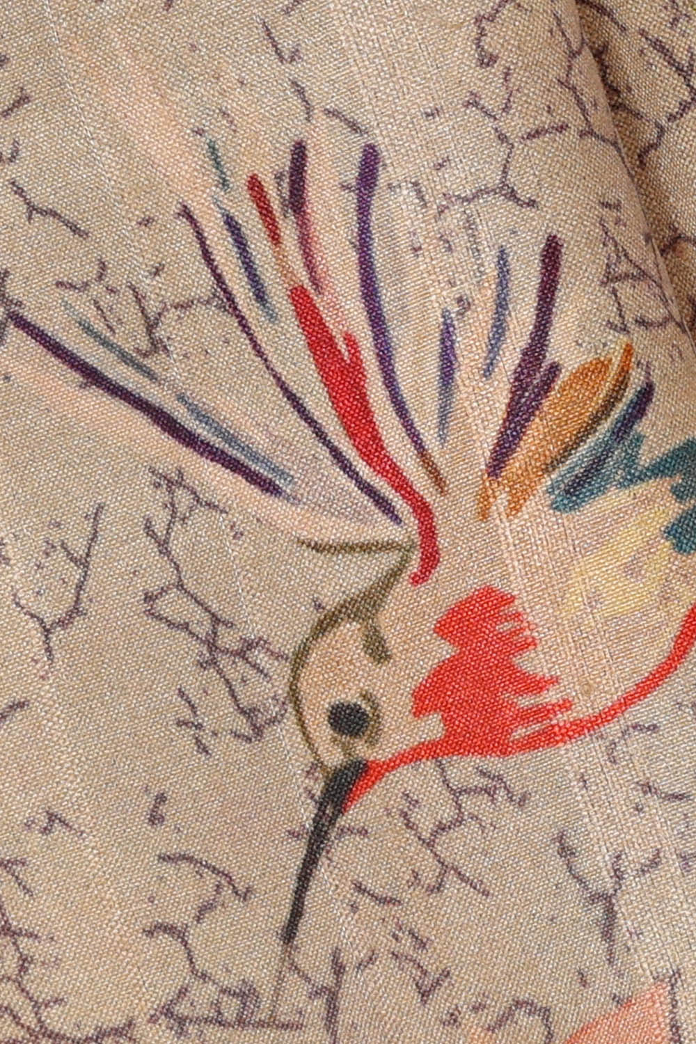 Image of Desi Tussar Silk Saree
