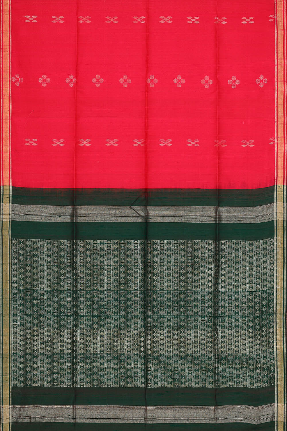 Image of Pink Dupion Silk Saree
