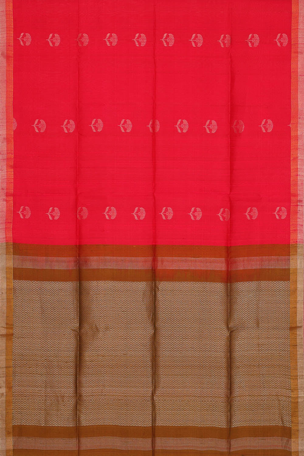 Image of Pink Dupion Silk Saree
