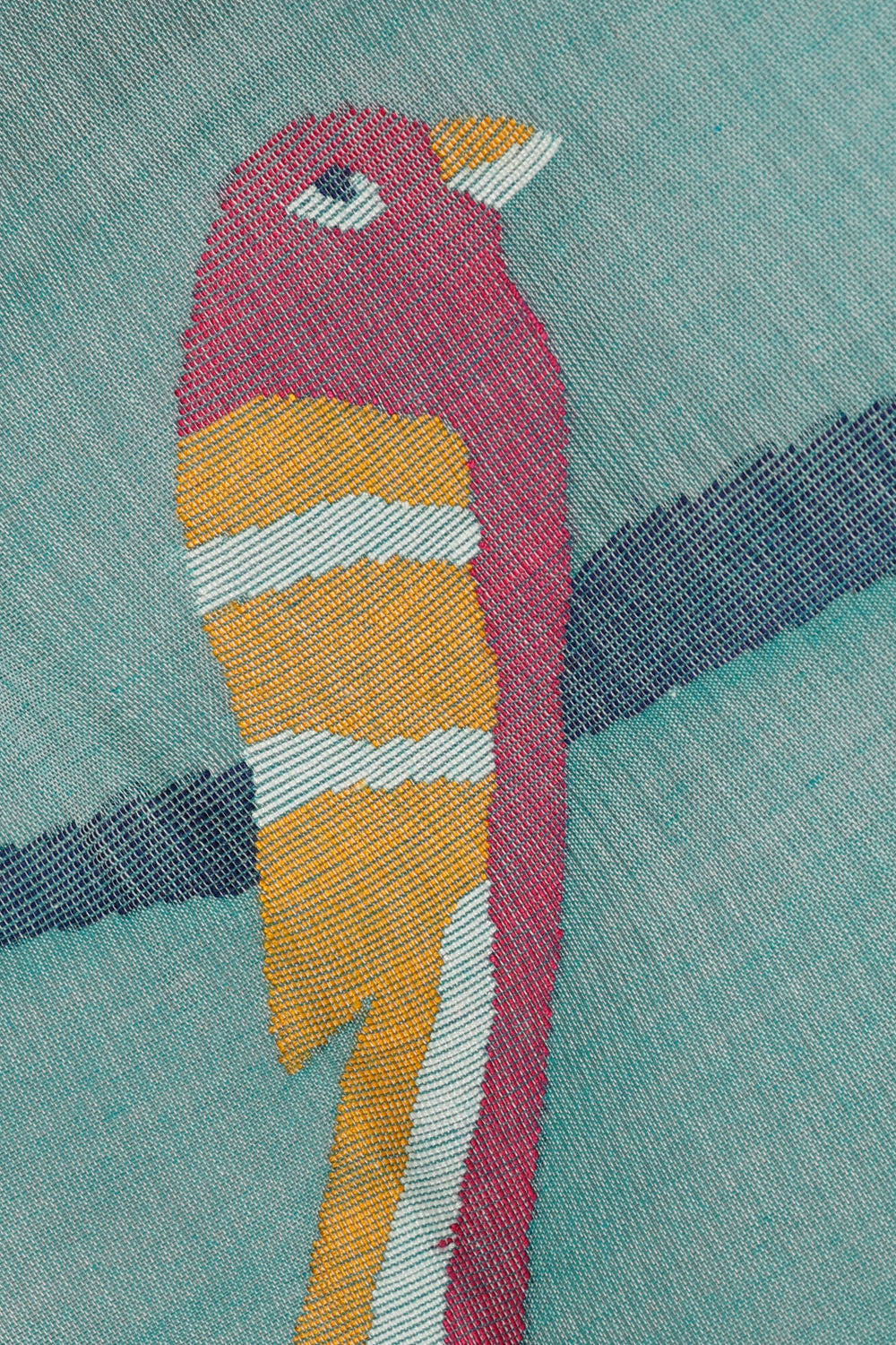 Image of Sky-Blue South Silk Saree