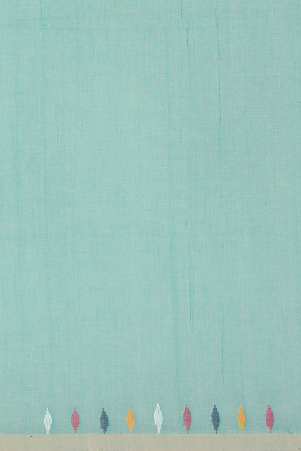 Image of Sky-Blue South Silk Saree
