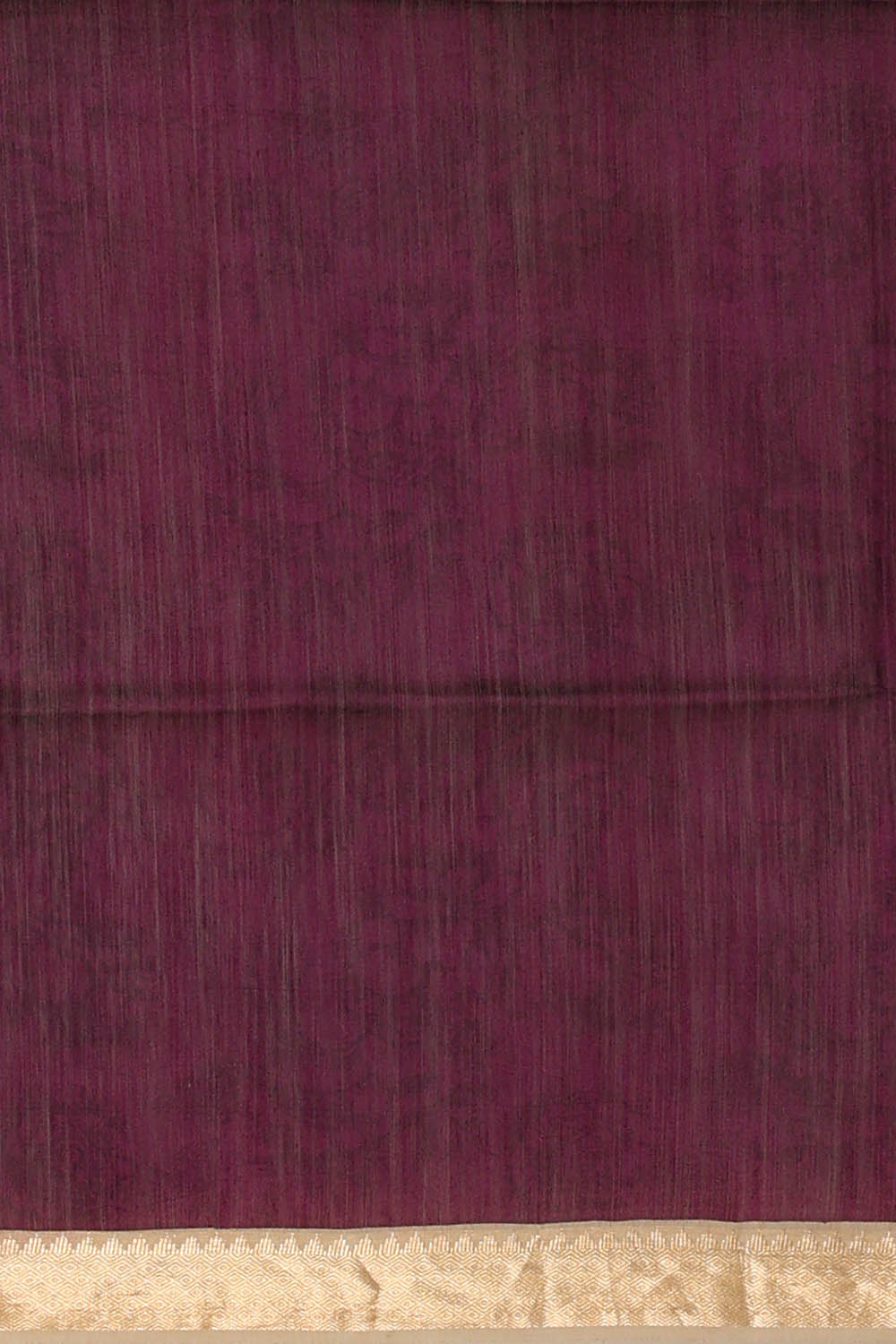 Image of Purple Desi Tussar Silk Saree