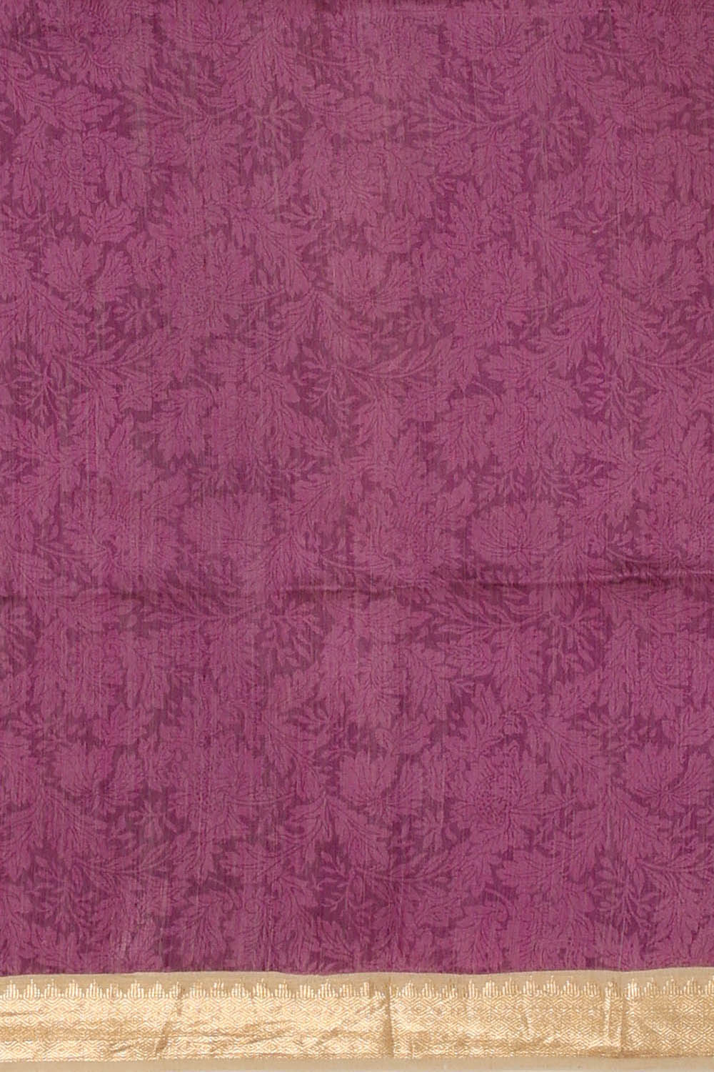 Image of Beige Desi Tussar Silk Saree