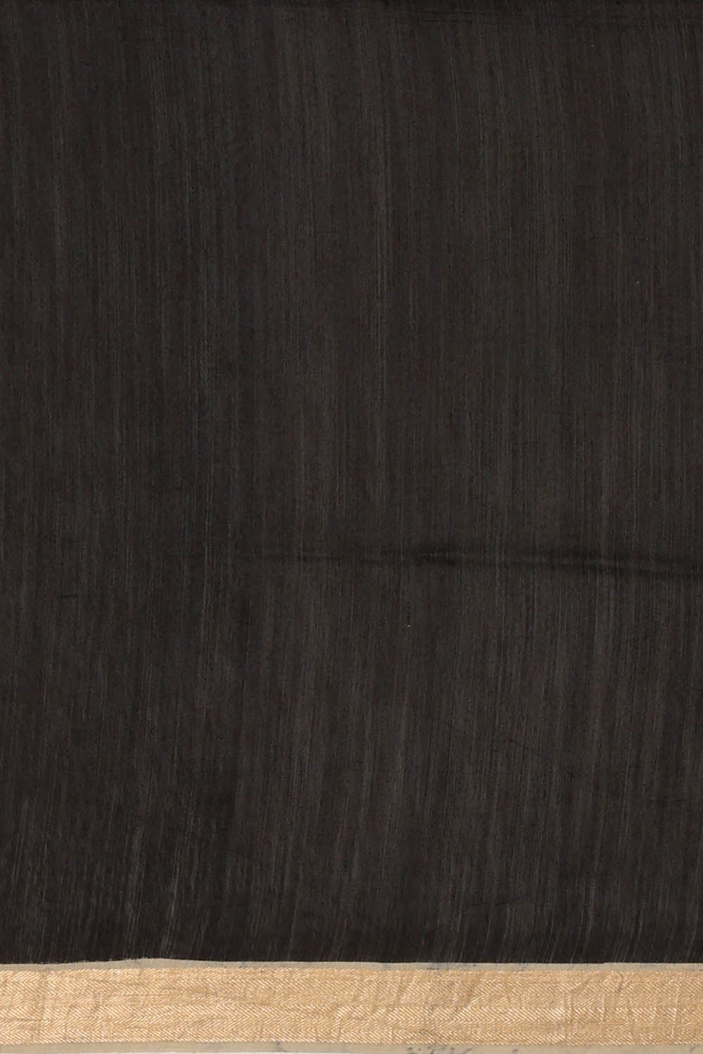 Image of Black Desi Tussar Silk Saree