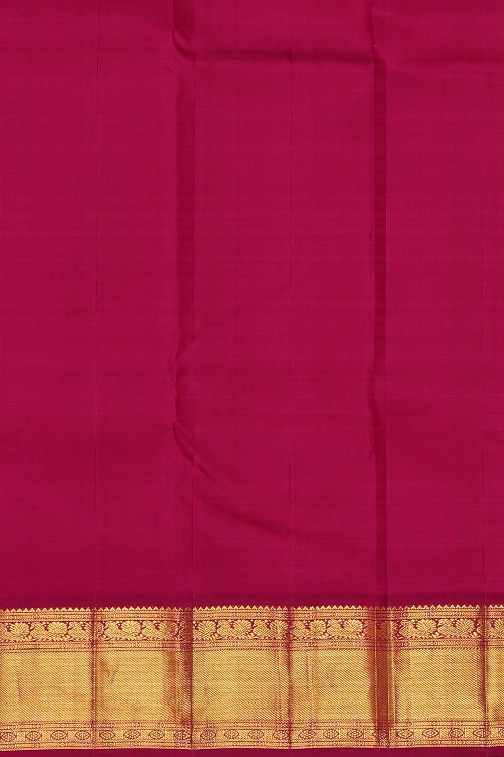 Image of Off-White Arani Silk Saree