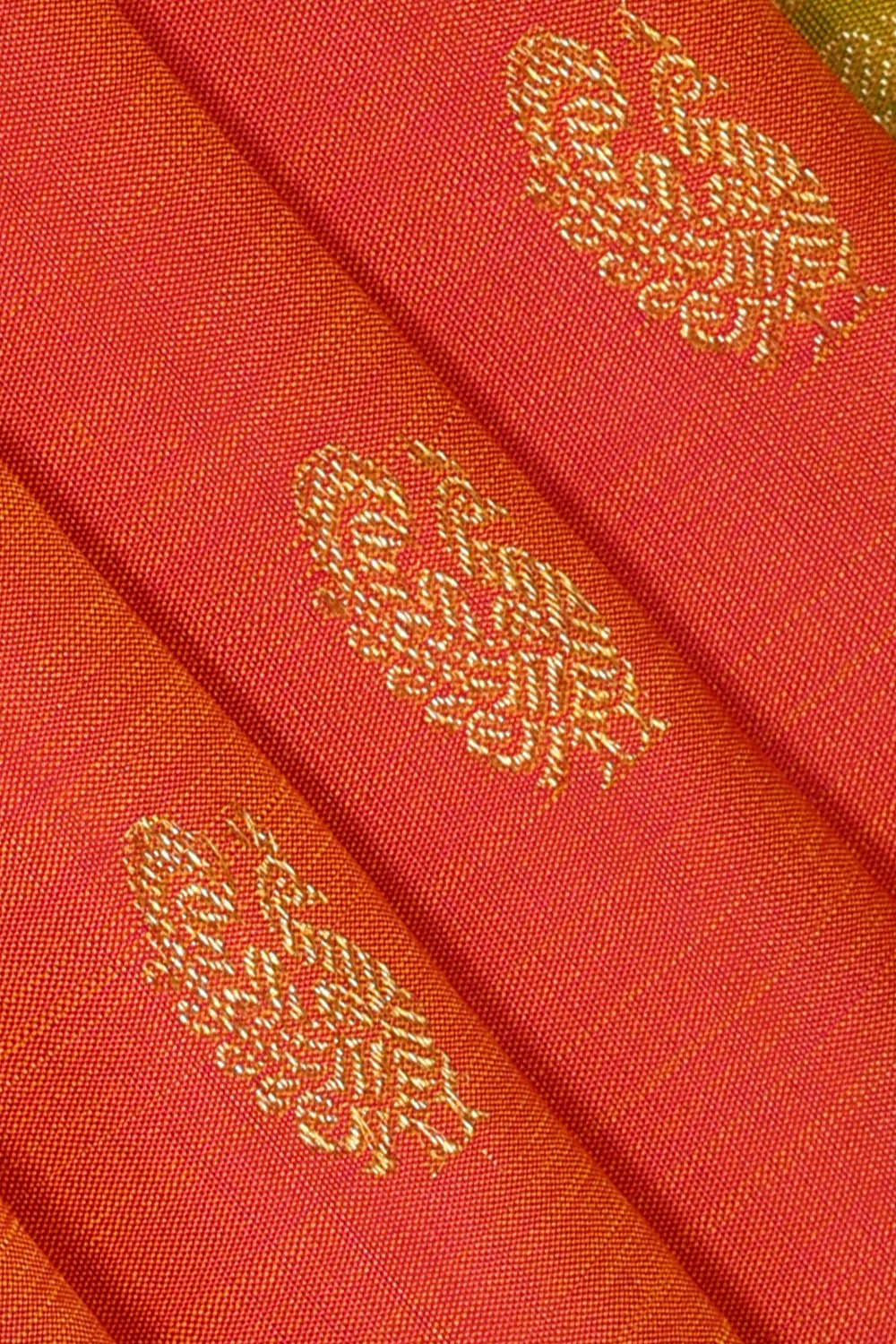Image of Fuchsia-Pink Arani Silk Saree