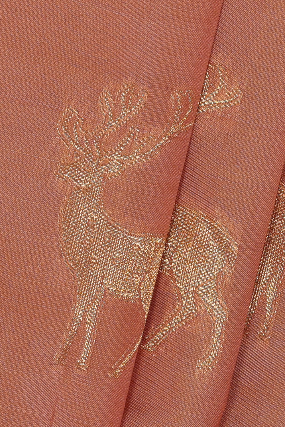 Image of Onion Pink South Silk Saree