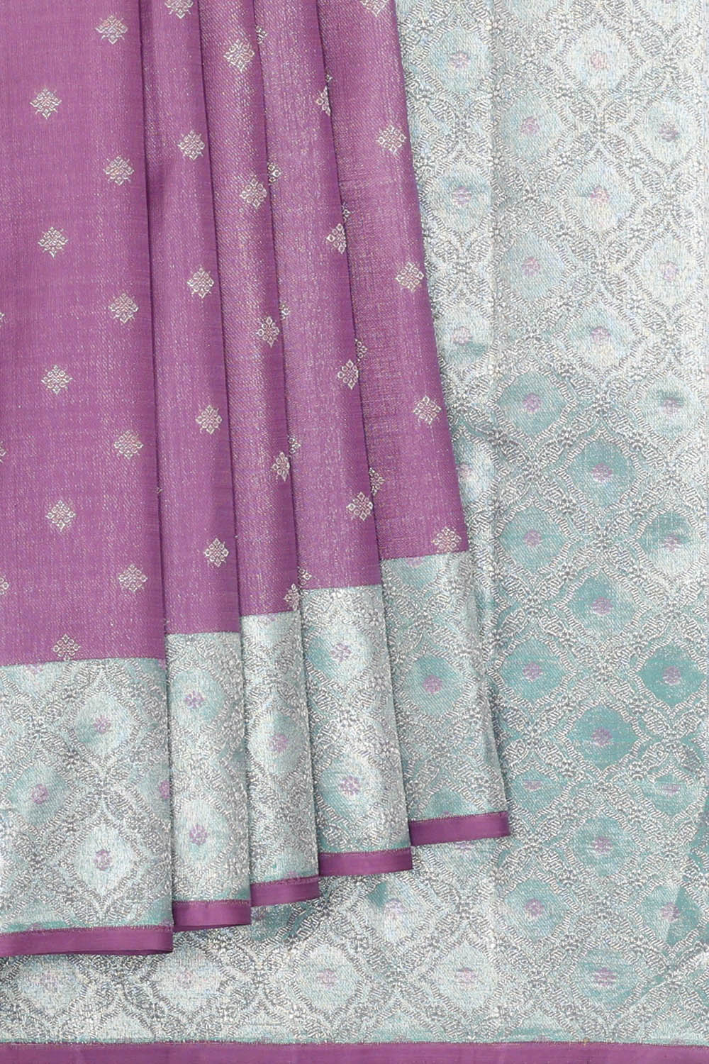 Image of Purple Arani Silk Saree