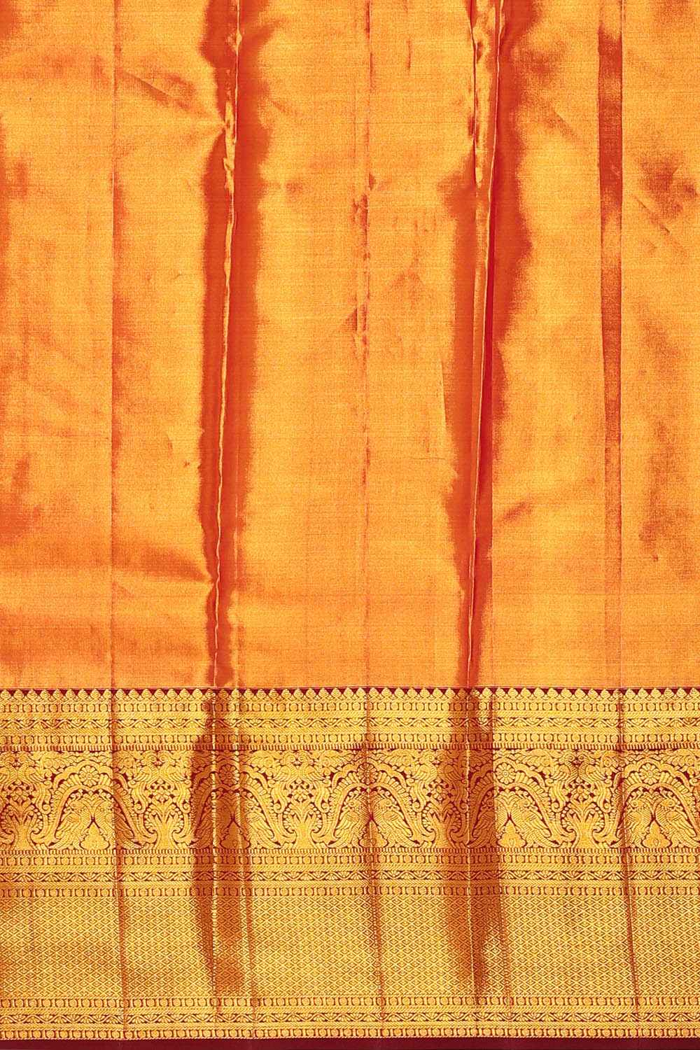 Image of Kanchipattu Green Tissue Brocade Saree