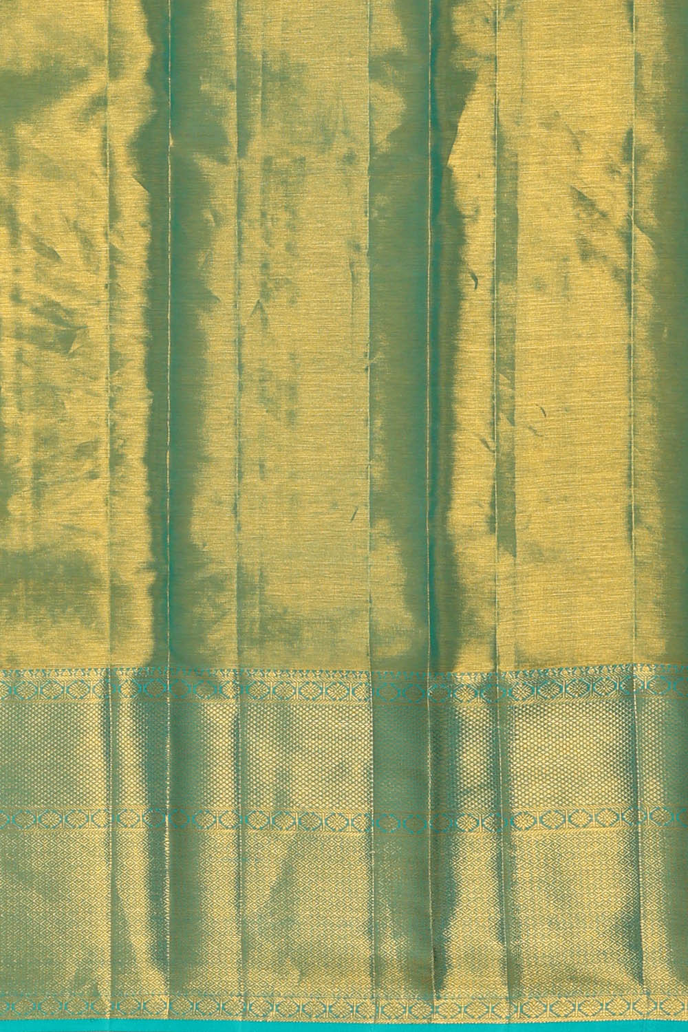 Image of Kanchipattu Blue Tissu Brocade Saree