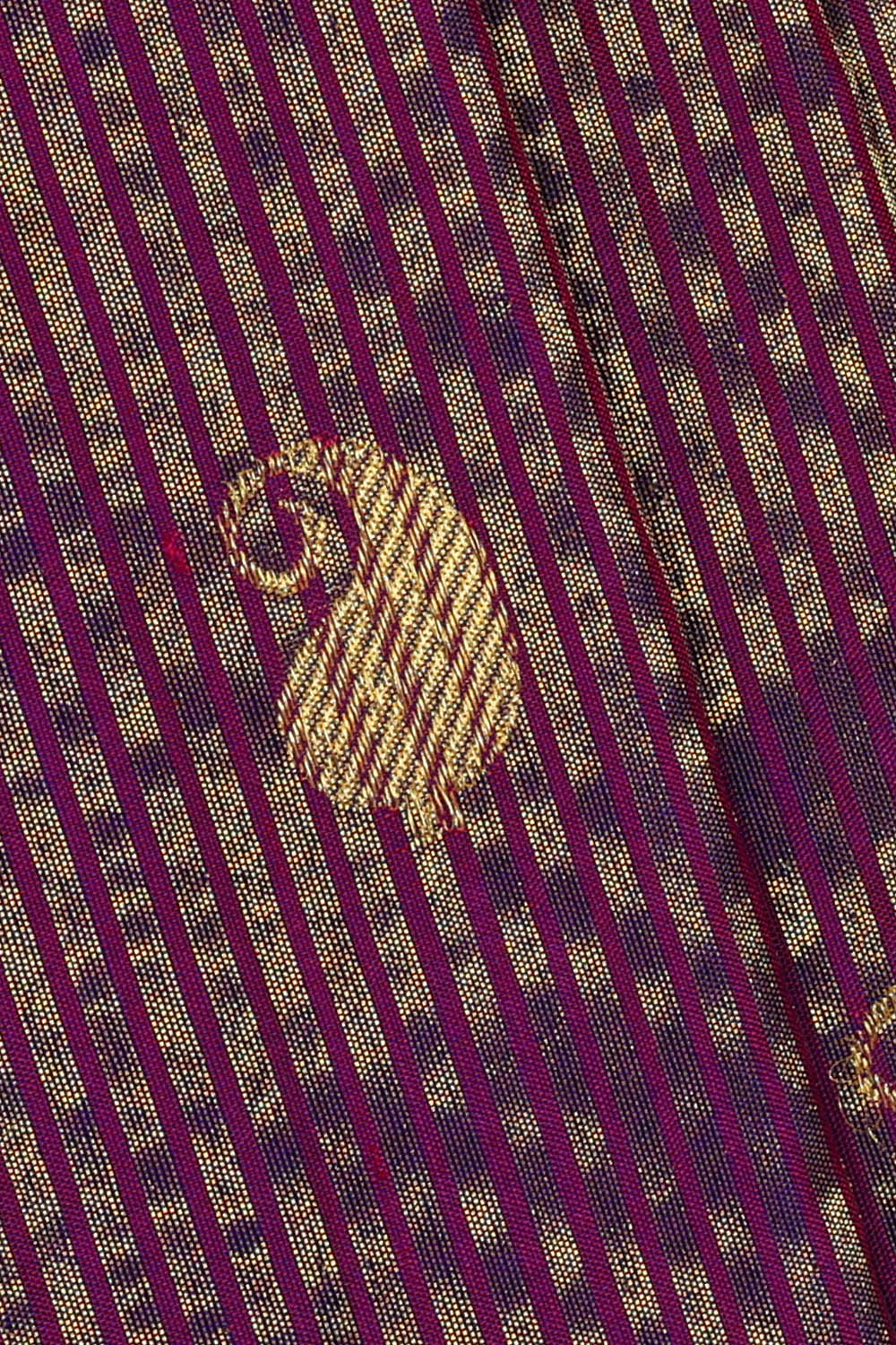 Image of Purple Gadwal Silk Saree