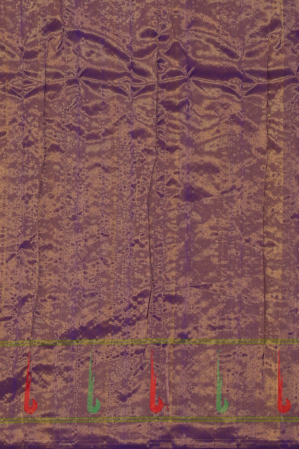 Image of Purple Gadwal Silk Saree