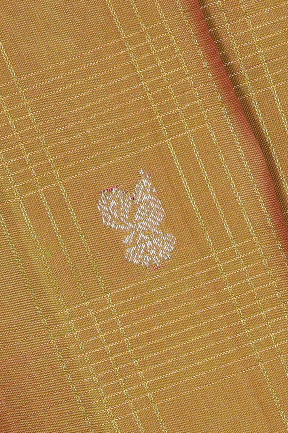 Image of Brown Gadwal Silk Saree