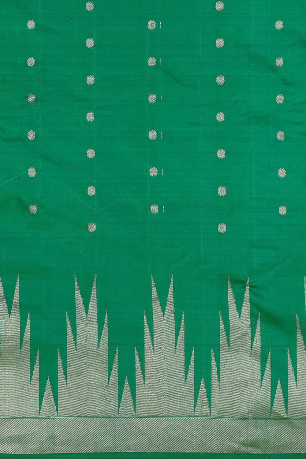 Image of Maroon Gadwal Silk Saree