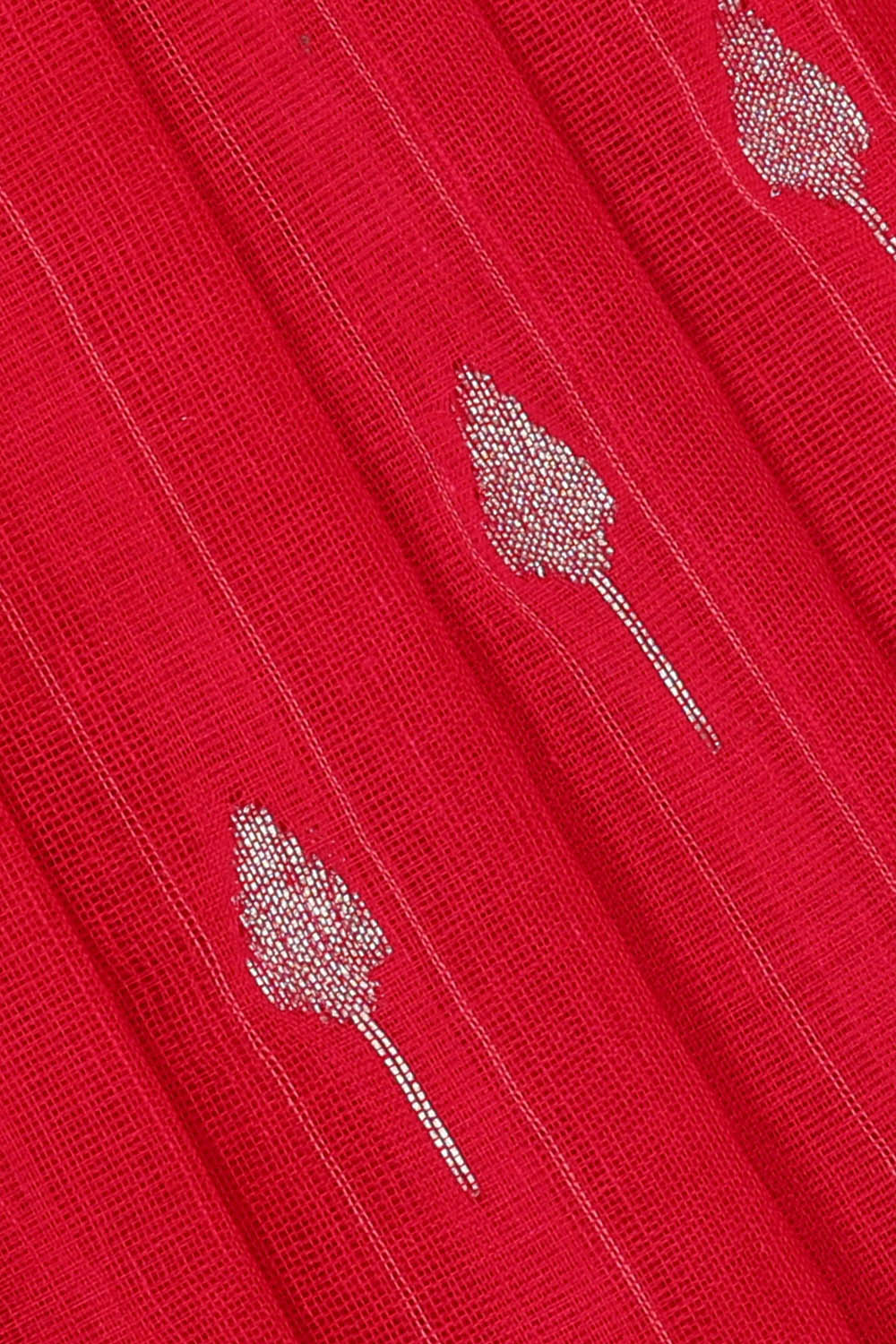 Image of Pink Cotton Saree