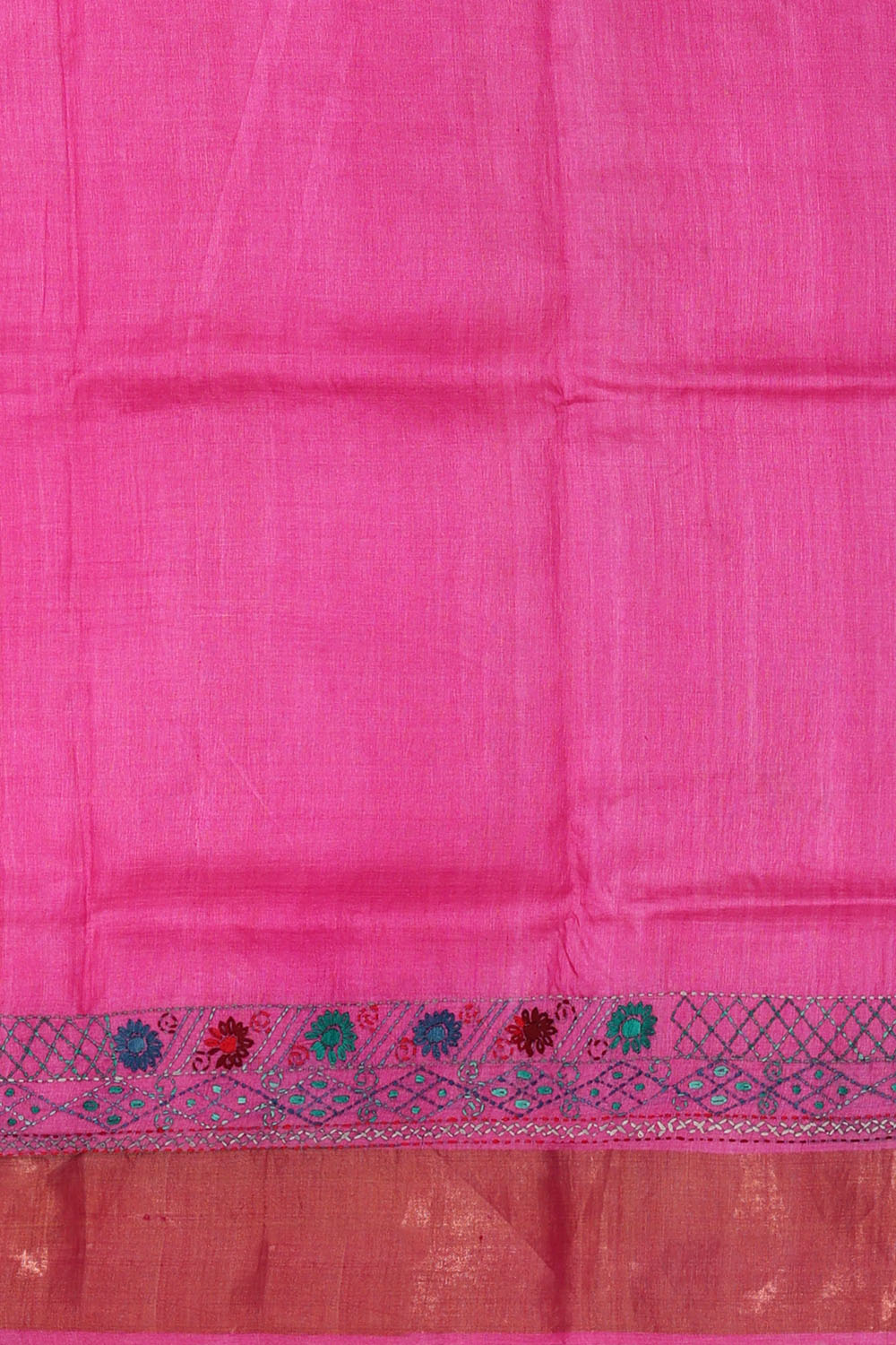 Image of Mauve Embroidery Saree