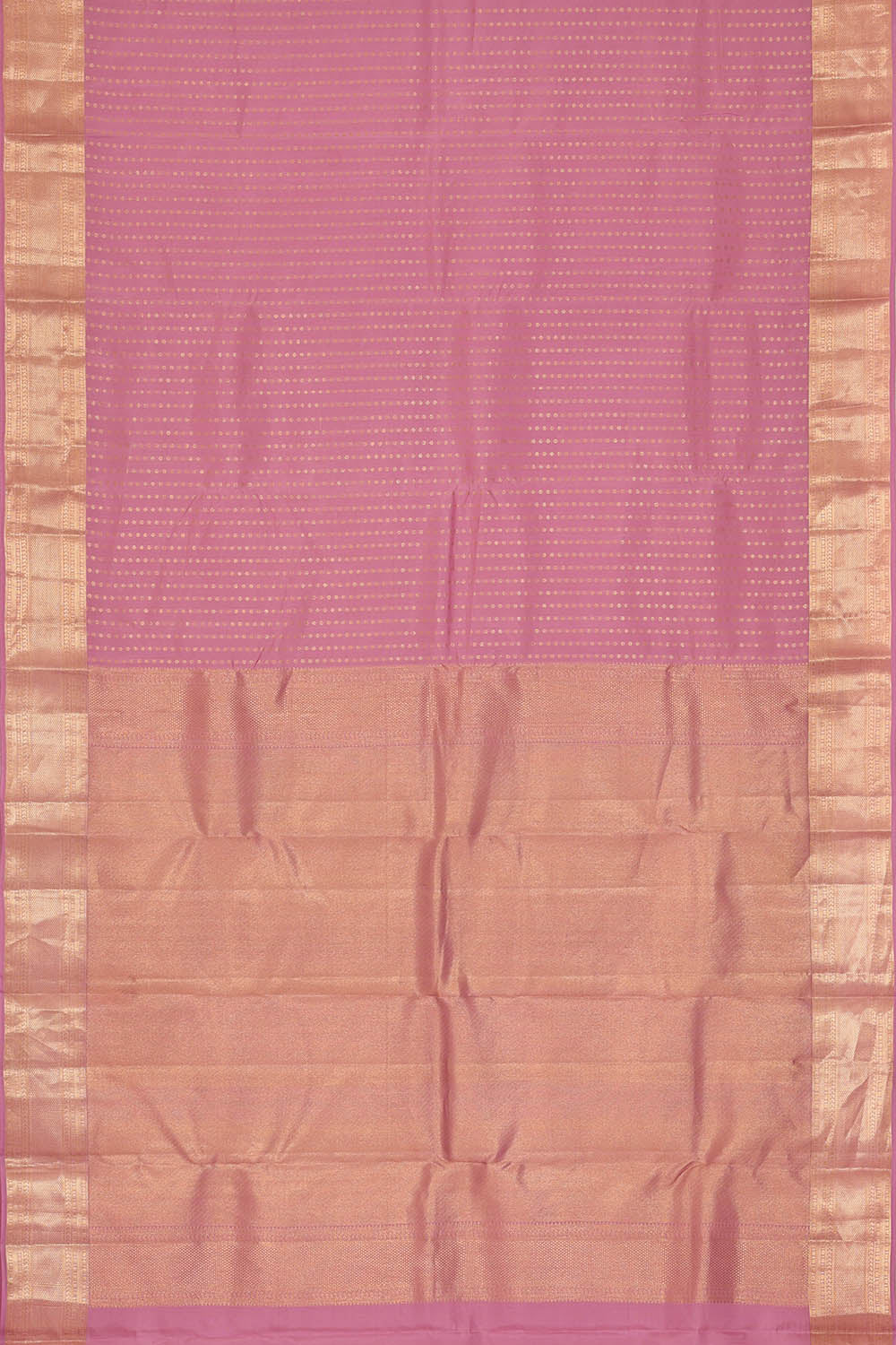 Image of Lavender Pink South Silk Saree