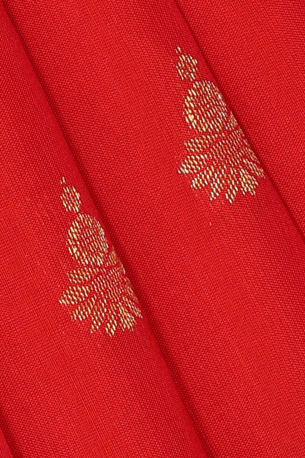 Image of Red South Silk Saree