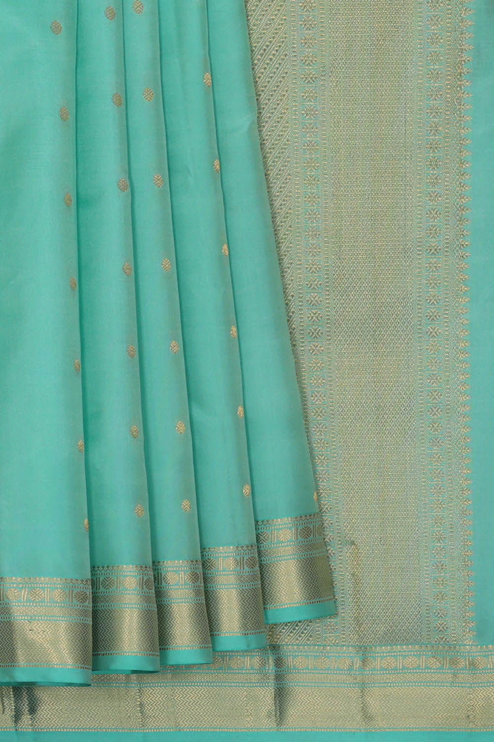 Image of Blue South Silk Saree