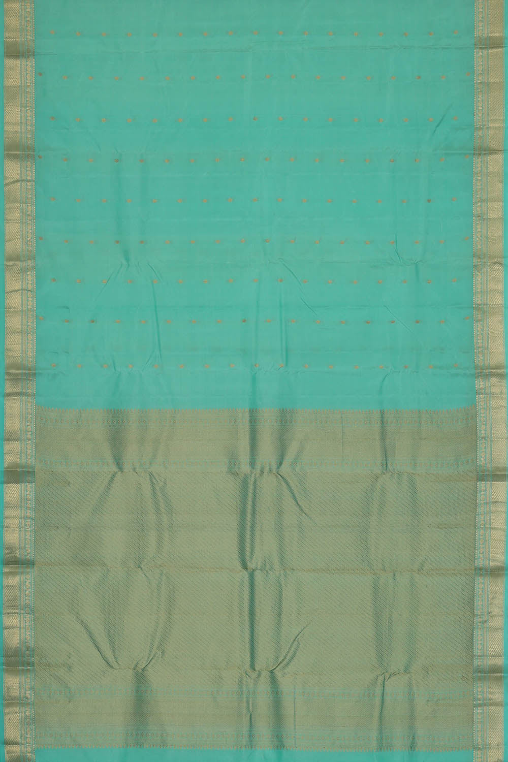 Image of Blue South Silk Saree