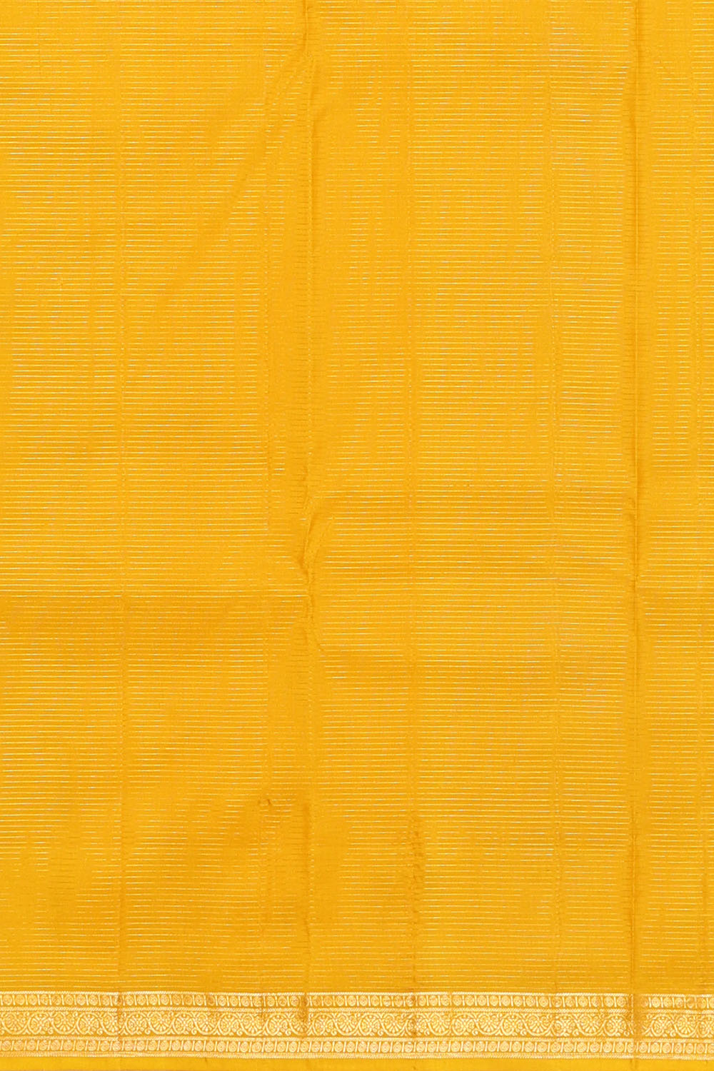 Image of Bright-yellow South Silk Saree