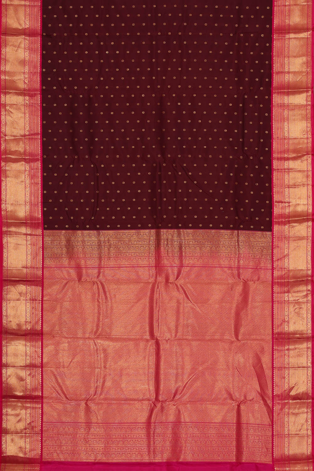 Image of Maroon South Silk Saree