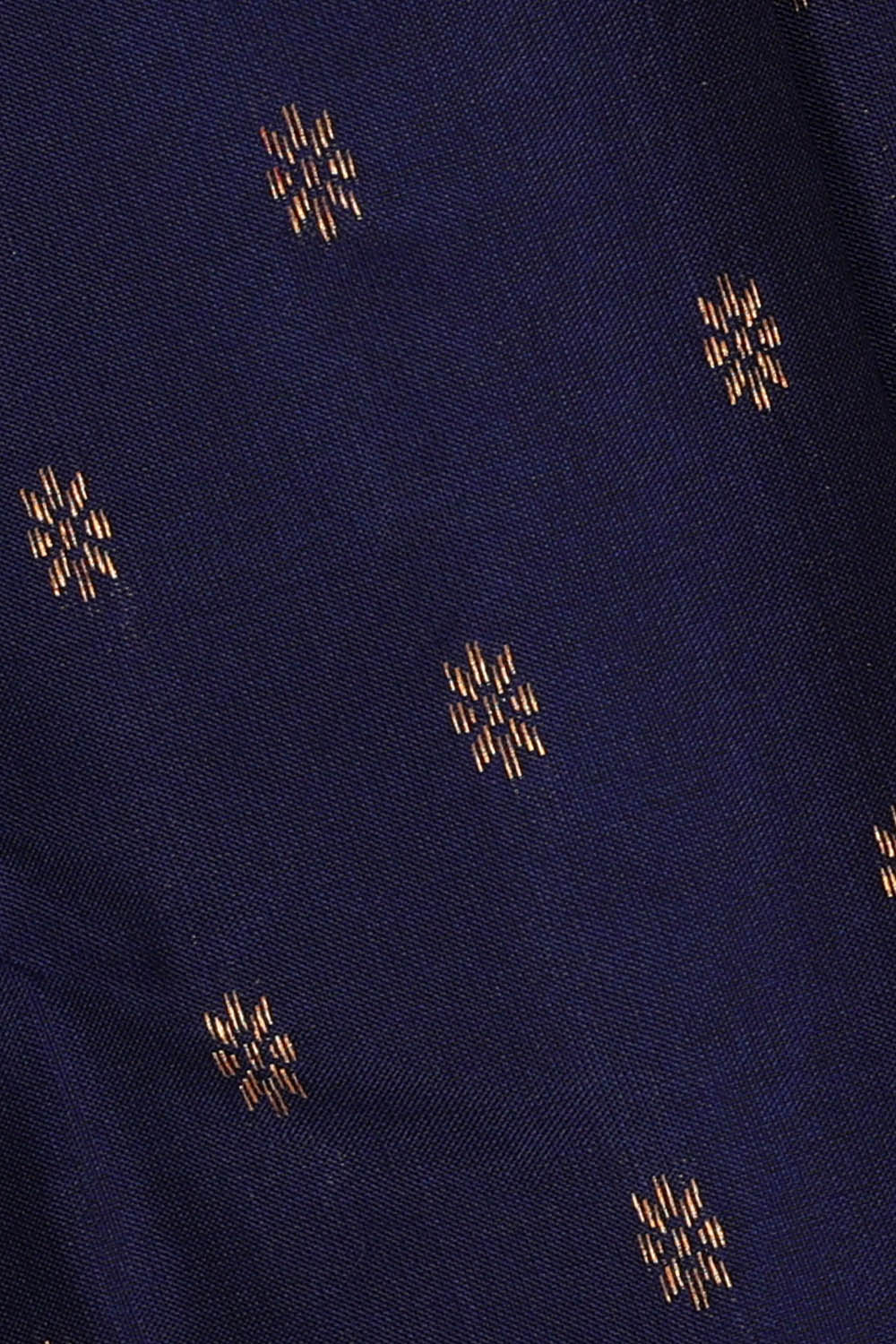 Image of Navy Blue South Silk Saree