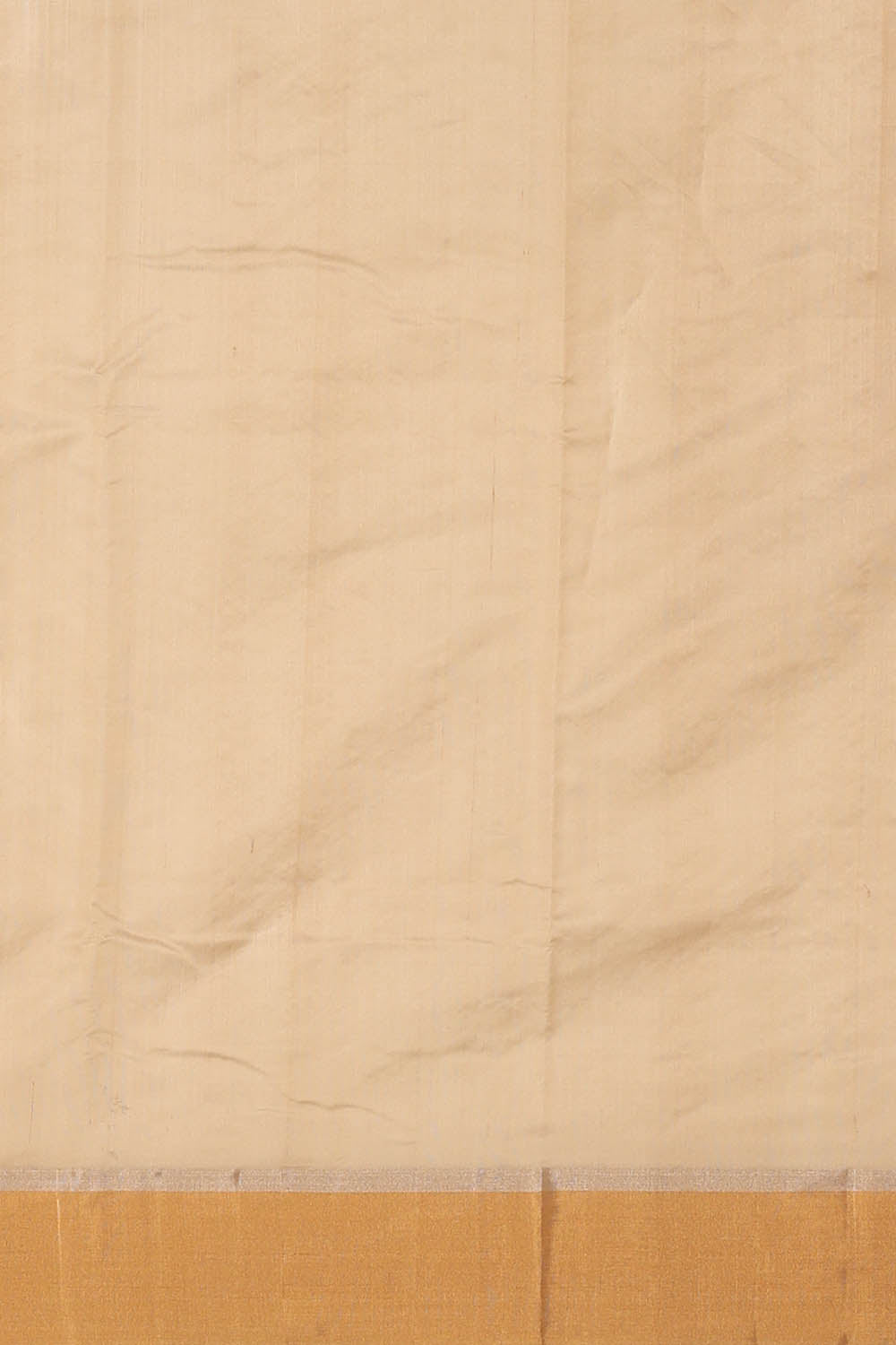 Image of Beige Chanderi Silk Saree