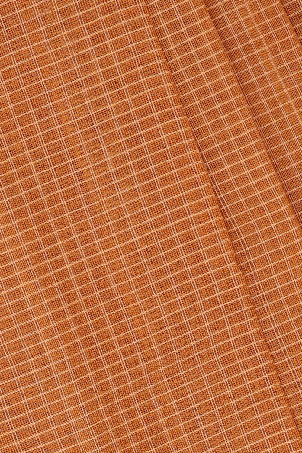 Image of Beige Cotton Gadwal Saree
