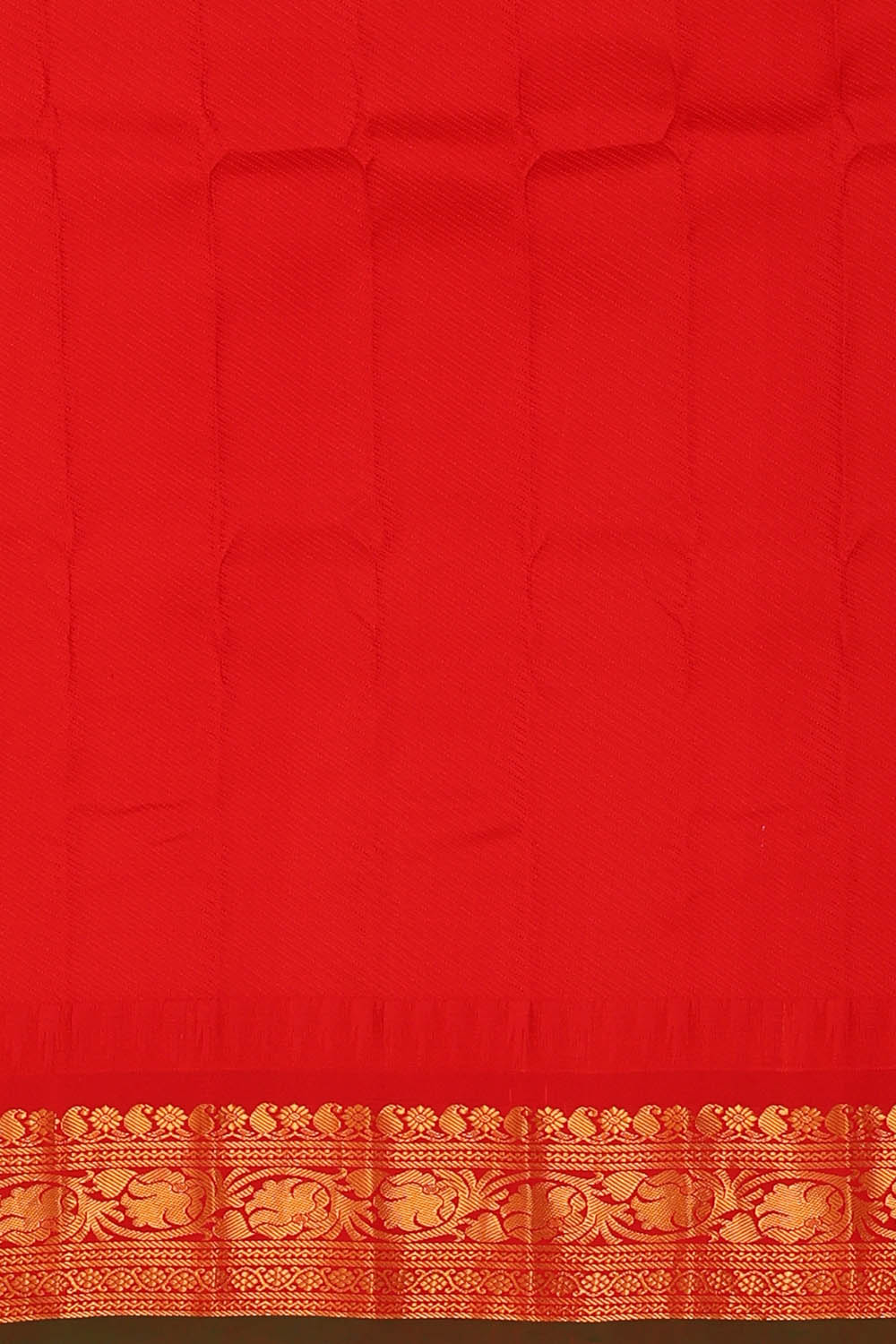 Image of Grey Gadwal Silk Saree
