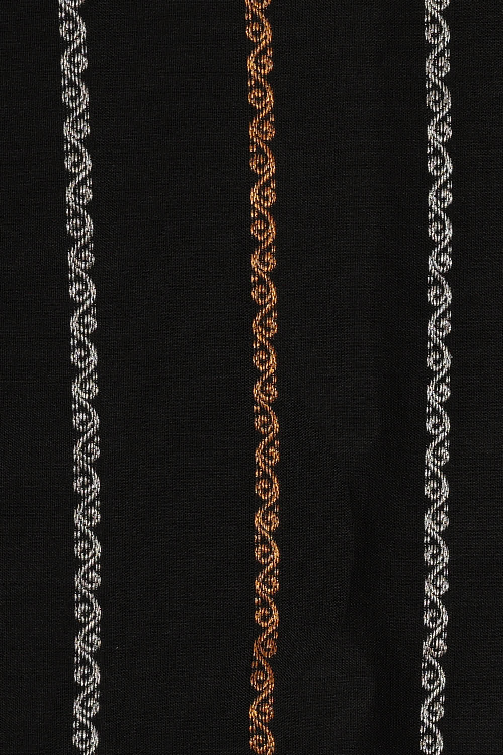 Image of BLack Gadwal Silk Saree
