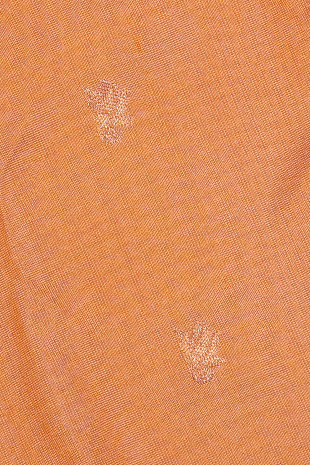 Image of Peach Gadwal Silk Saree