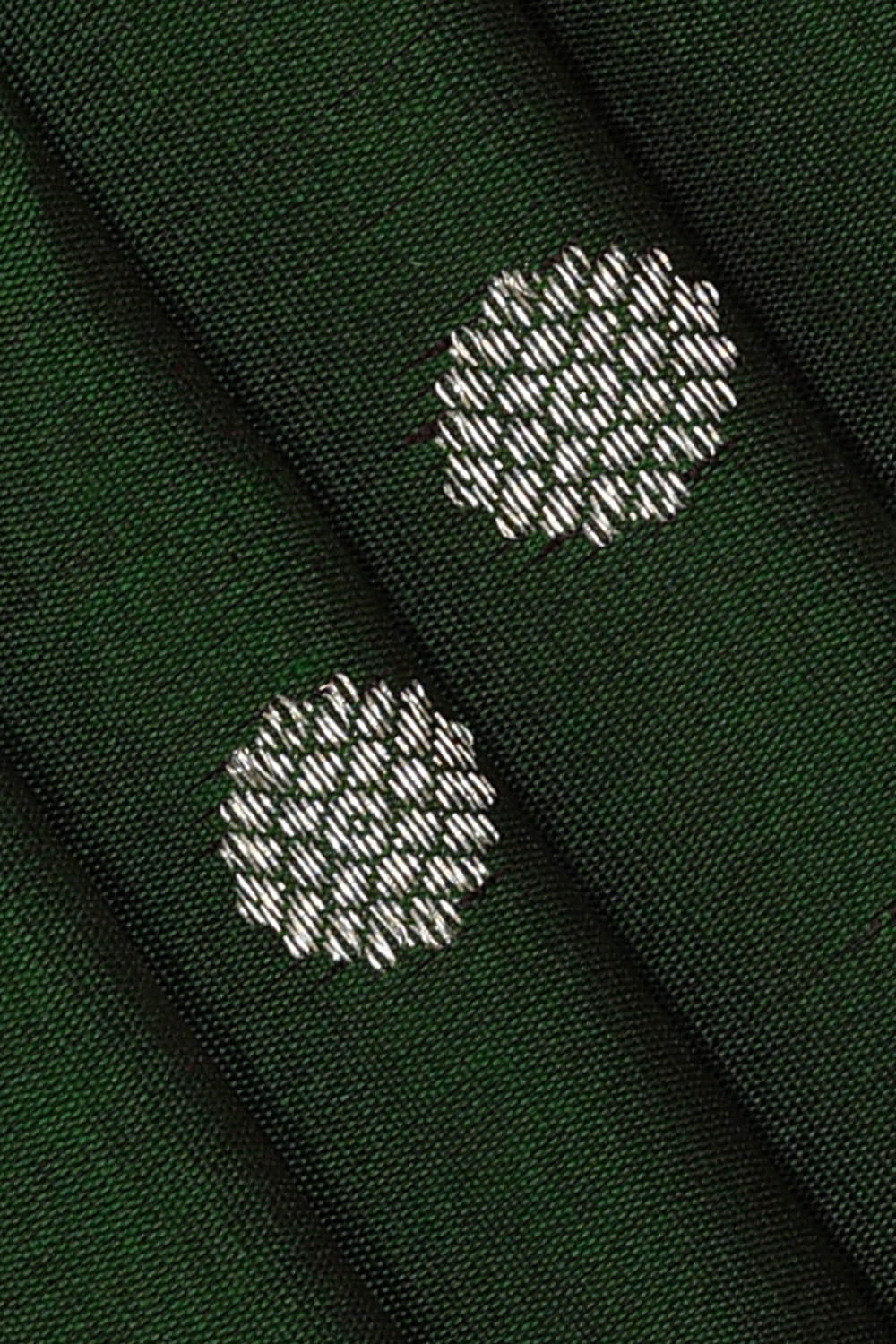 Image of Green Gadwal Silk Saree