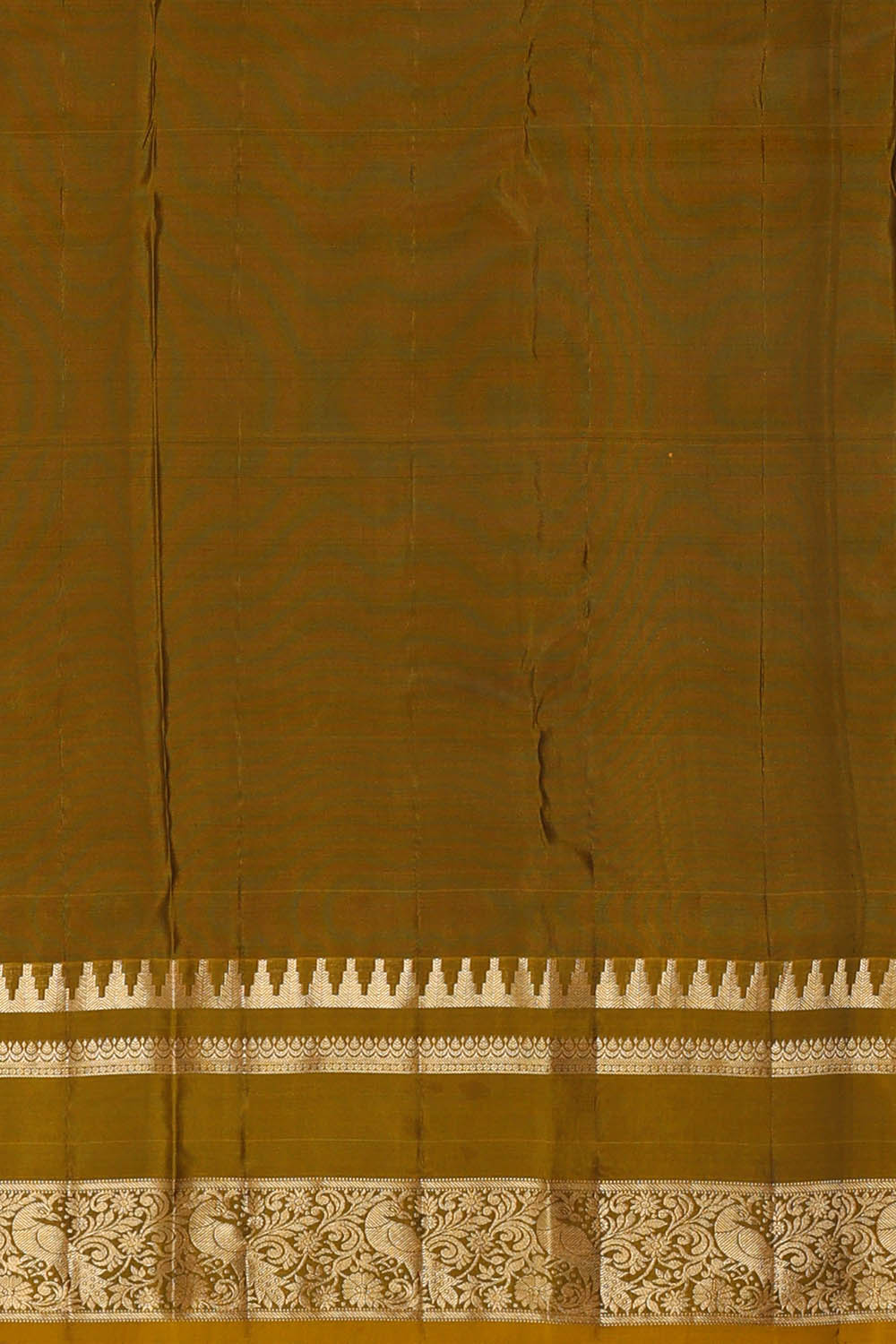 Image of Navy Blue South Silk Saree