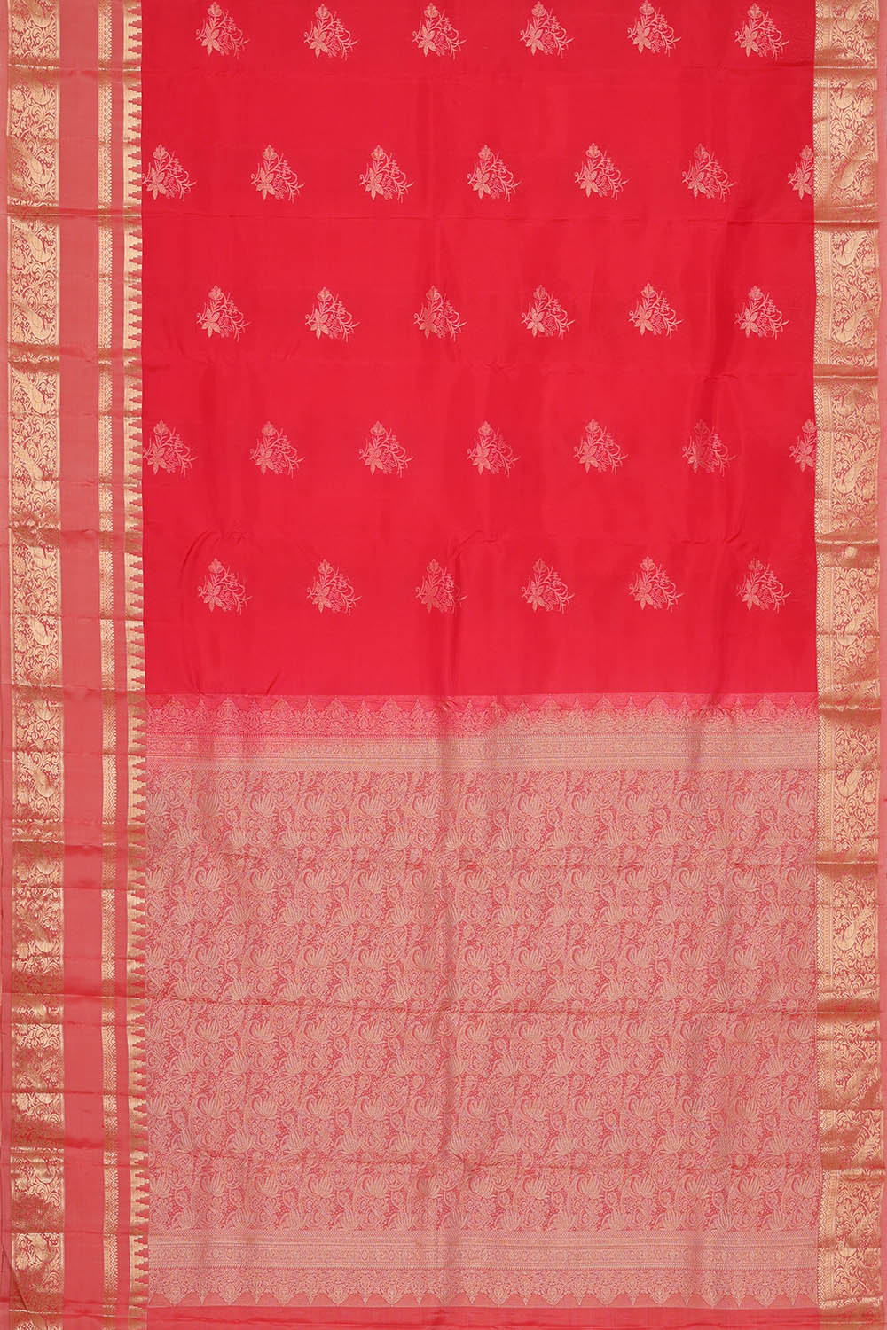 Image of Pink South Silk Saree