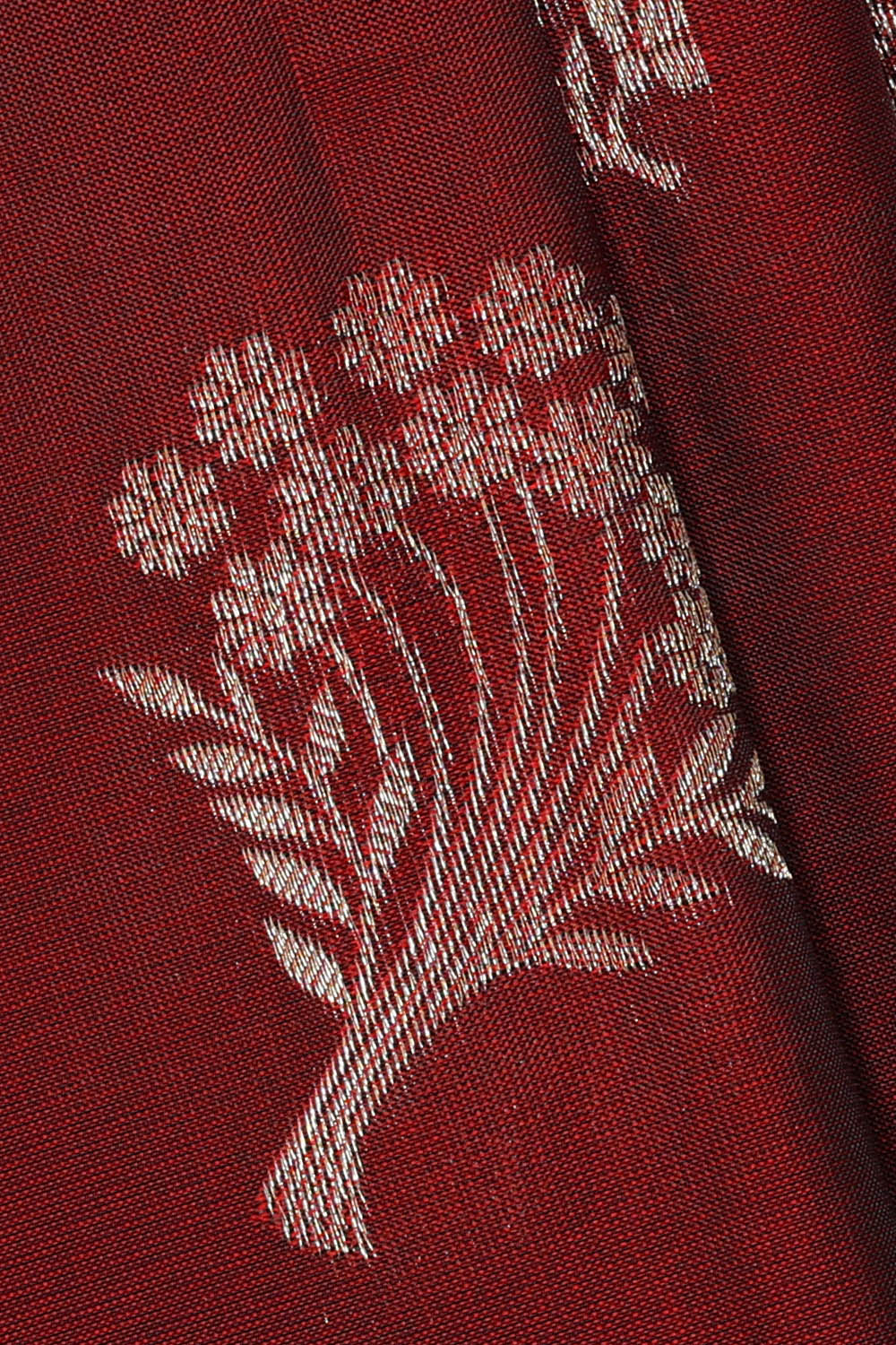 Image of Maroon South Silk Saree