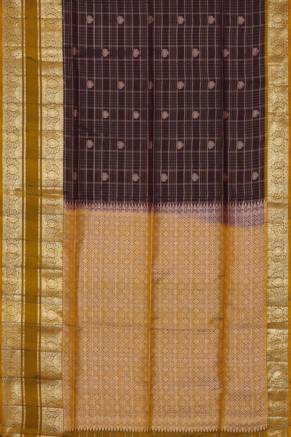 Image of Purple South Silk Saree