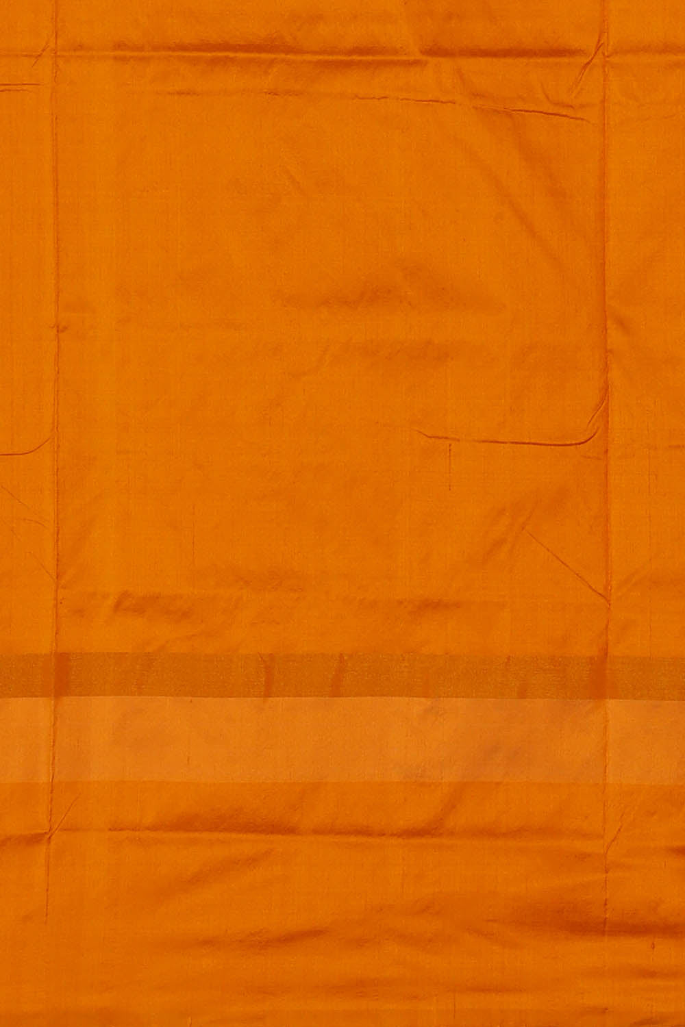 Image of Brown Pochampally Ikat Silk Saree