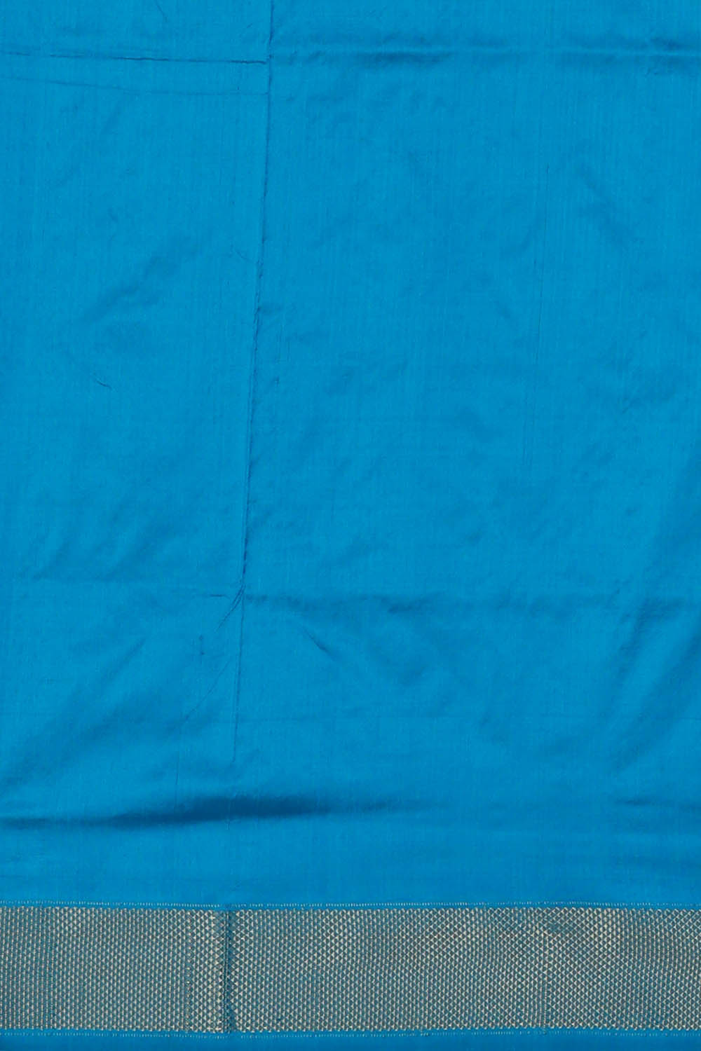 Image of Navy Blue Pochampally Ikat Silk Saree