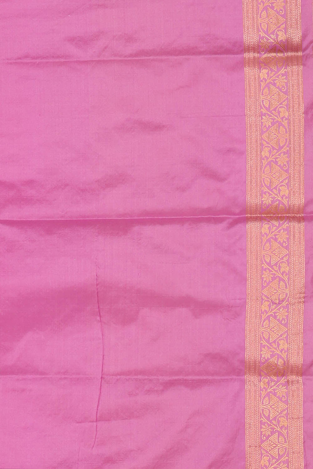 Image of Green Banarasi Silk Saree