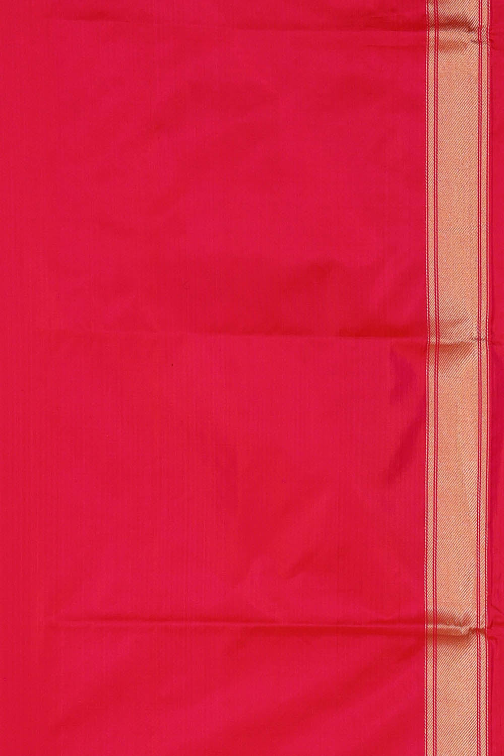 Image of Turquoise-Green Banarasi Silk Saree