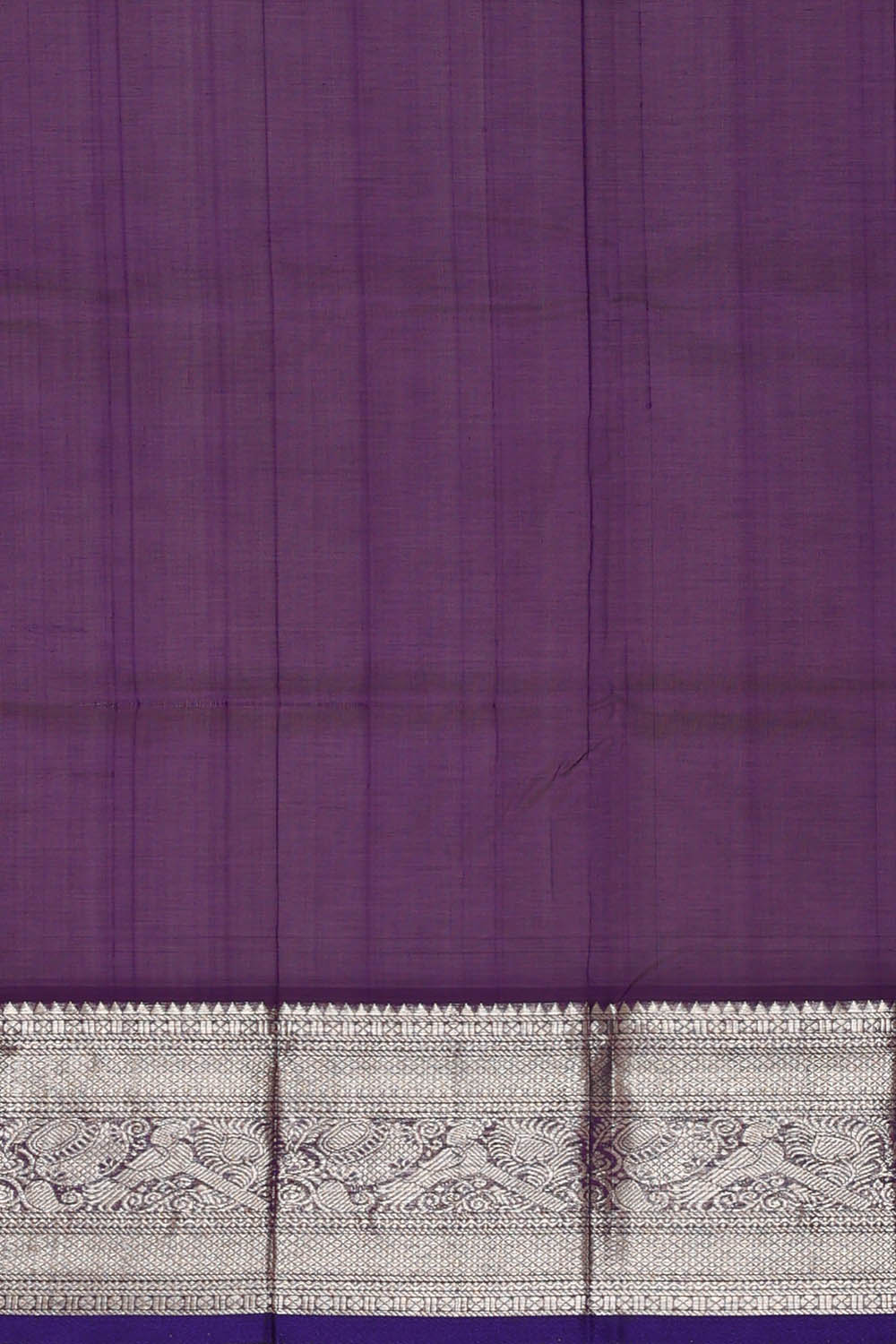 Image of Anand Blue kuppadam Cotton Silk Saree