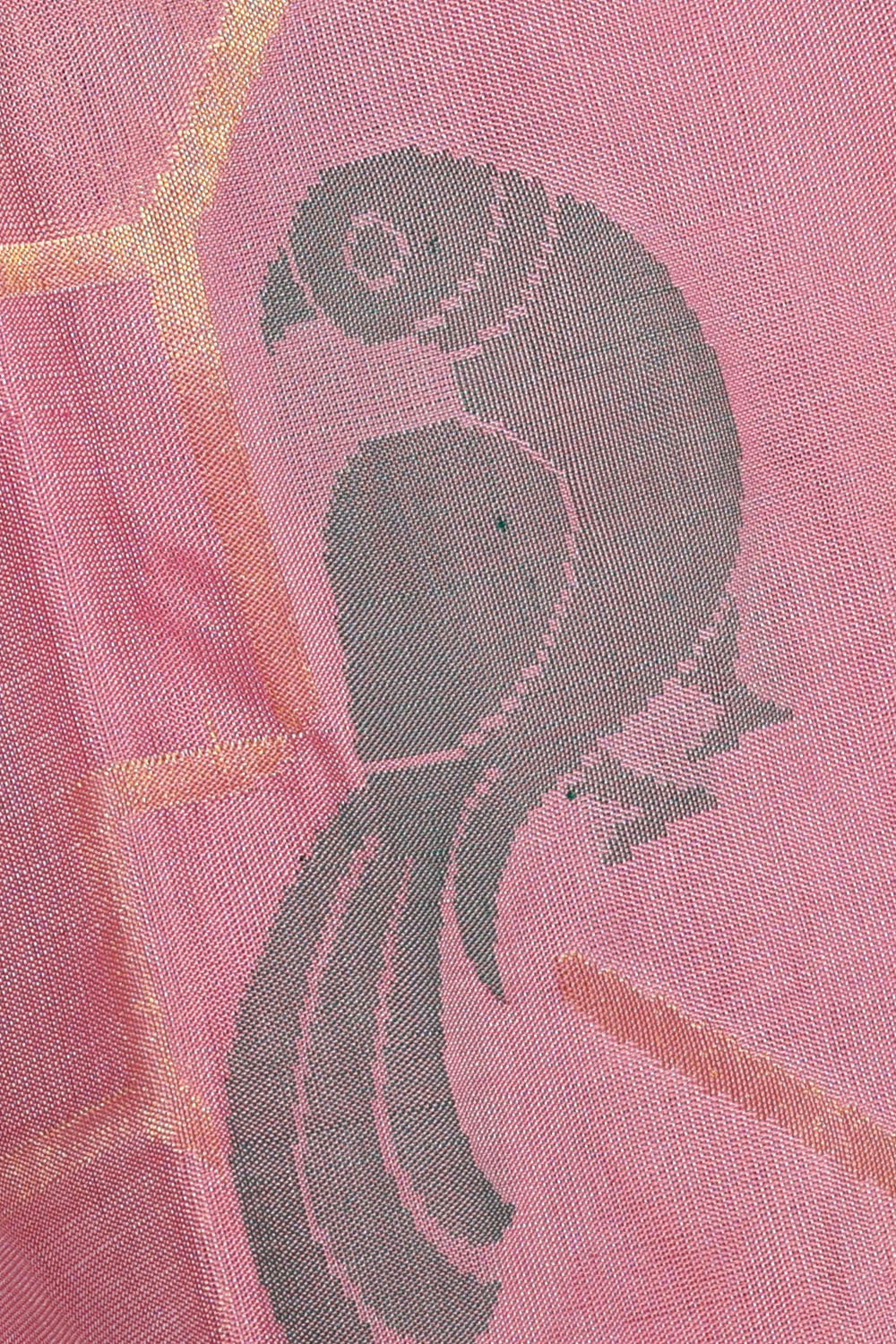 Image of Pink Venkatgiri Silk Saree