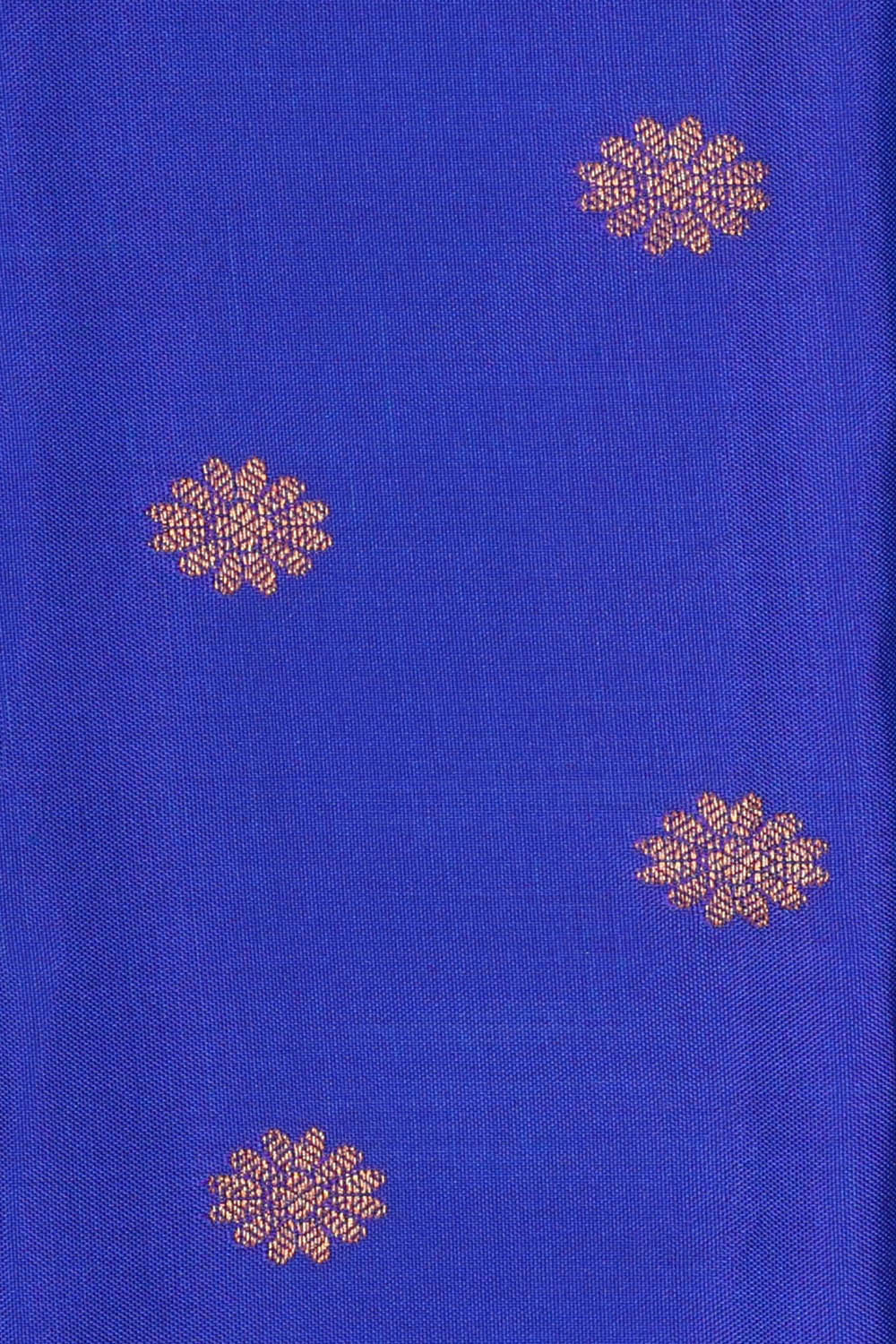 Image of Royal Blue Gadwal Paithani Silk Saree